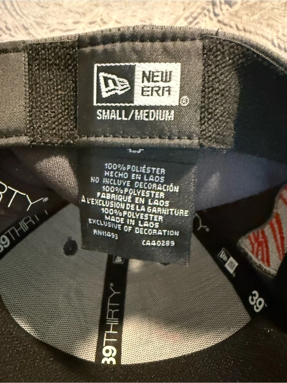 New Era Cincinnati Bengals Kids Gray and Orange Logo Cap